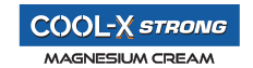 CoolX Strong product logo by pharmaceutical company in Malaysia for fast-acting pain relief support
