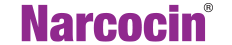 Narcocin product logo by pharmaceutical company in Malaysia for pain relief and analgesic support